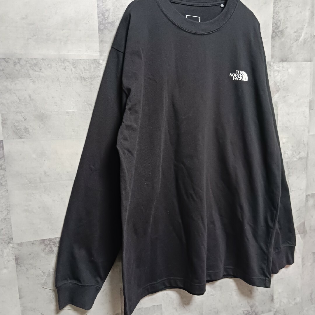 THE NORTH FACE(ザノースフェイス)のTHE  NORTH  FACE  ノースフェイスメンズロンT ブラック メンズのトップス(Tシャツ/カットソー(七分/長袖))の商品写真