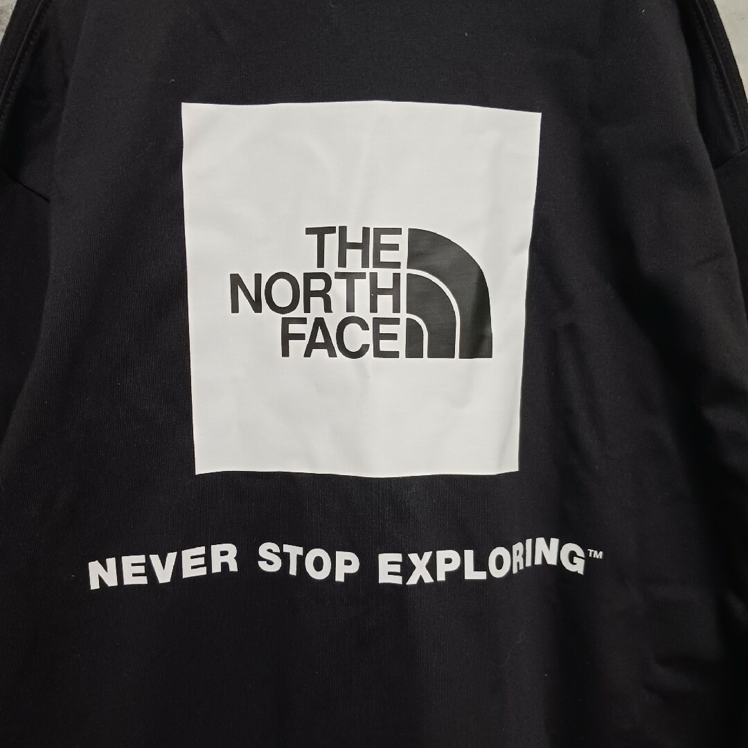 THE NORTH FACE(ザノースフェイス)のTHE  NORTH  FACE  ノースフェイスメンズロンT ブラック メンズのトップス(Tシャツ/カットソー(七分/長袖))の商品写真