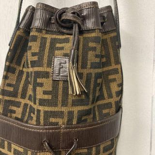 ヴィンテージ FENDI ペカン柄セットアップ 長袖シャツ&スカート-