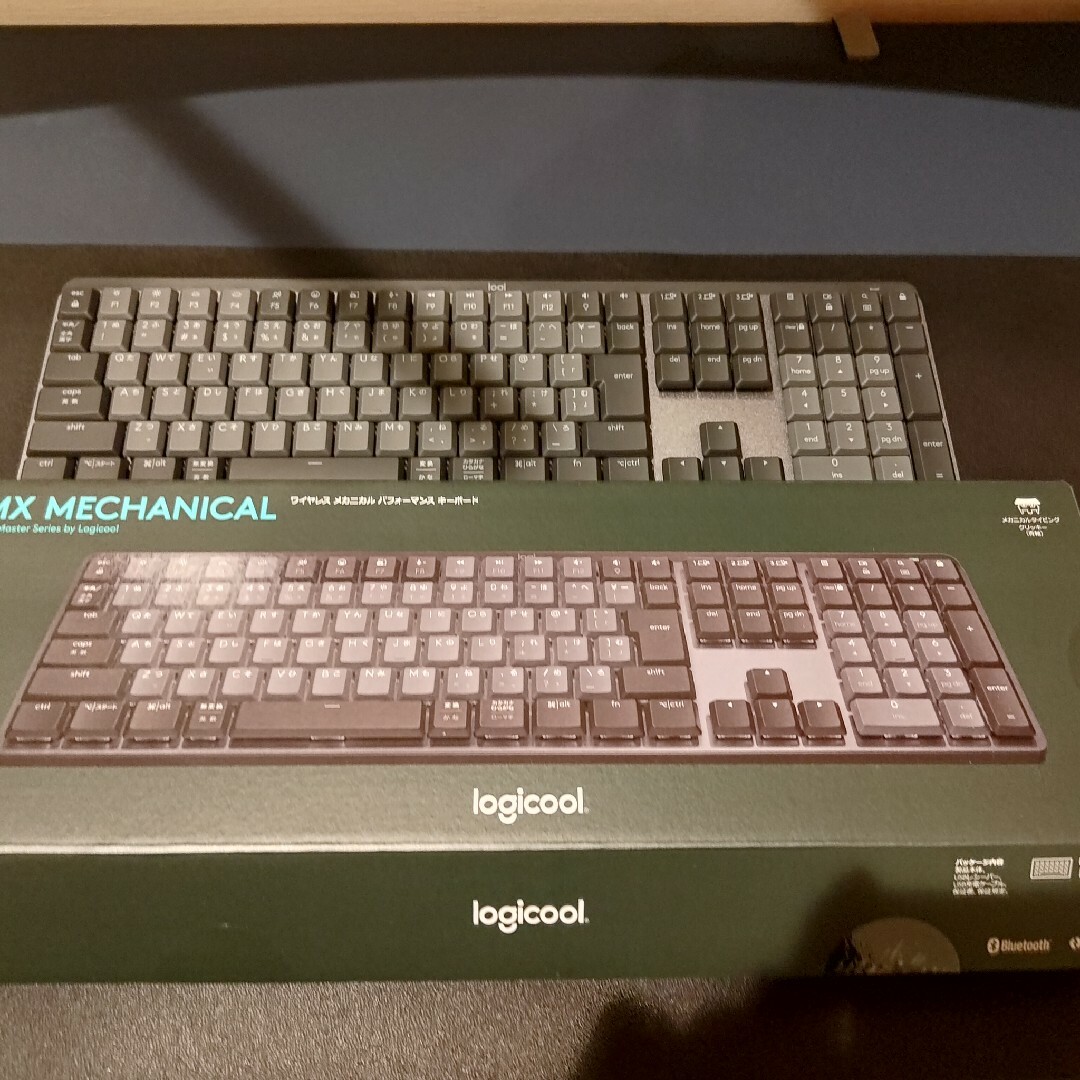 Logicool - 【完全美品】Logicool mx mechanical KX850FC 青軸の Logicool - 【完全美品】Logicool mx mechanical KX850FC 青軸の