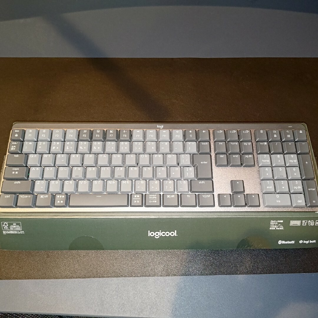 Logicool - 【完全美品】Logicool mx mechanical KX850FC 青軸の Logicool - 【完全美品】Logicool mx mechanical KX850FC 青軸の