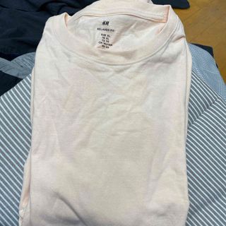 エイチアンドエム(H&M)の大きい服　エイチアンドエム　H&M 半袖　Tシャツ　リラックスフィット　XL(Tシャツ/カットソー(半袖/袖なし))