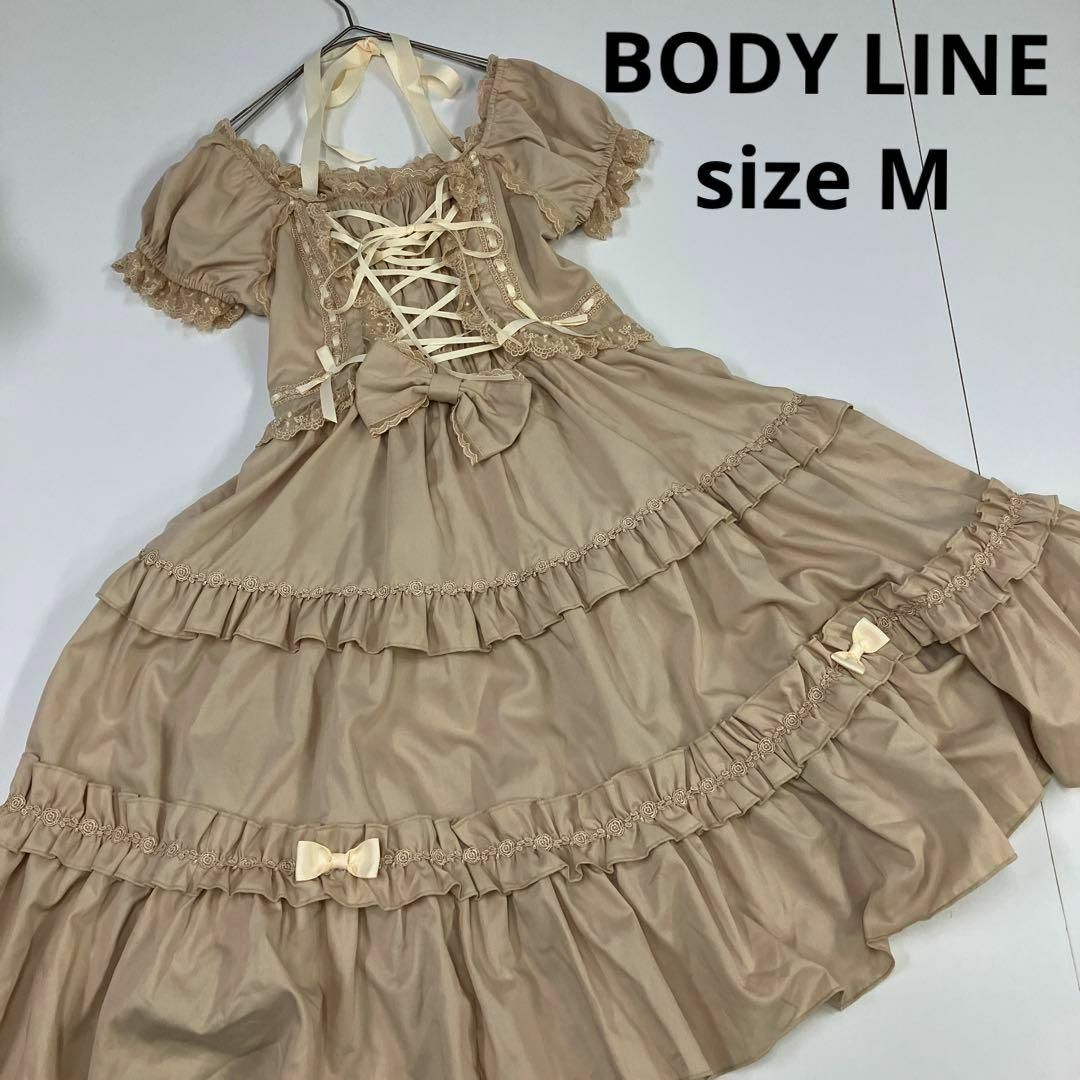 最終BODY LINE ボディーライン ワンピース ゴスロリ ロリータ Ｌ