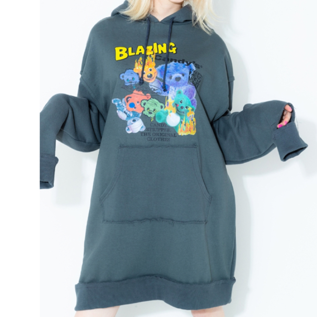 パーカーキャンディストリッパー blazing bears hoodie くま　ベア