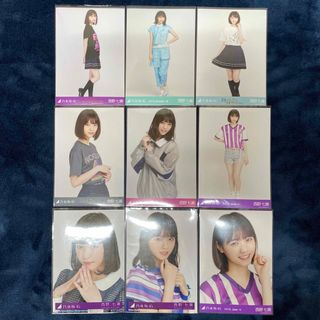 ノギザカフォーティーシックス(乃木坂46)の乃木坂46 西野七瀬　生写真　9枚セット(アイドルグッズ)