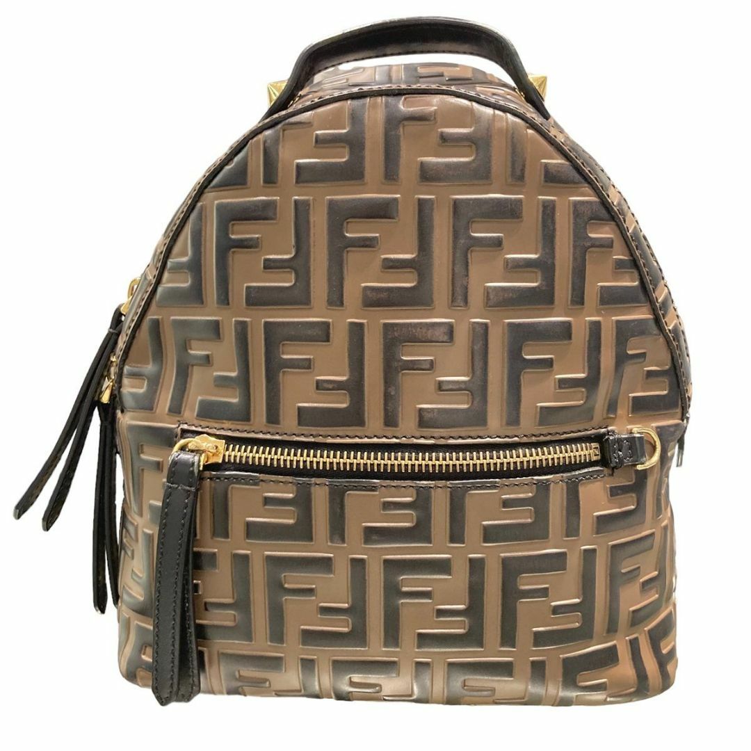 Fendi フェンディ FFロゴ バックパック リュック ズッカ 8BZ038 A5TLF13VK レディース  バッグ 23016857 AS