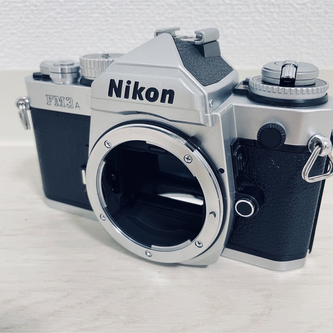 Nikon - ニコン Nikon FM3A シルバー ボディ 大きな傷汚れなしの通販 ...