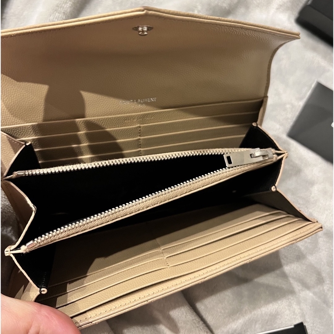 Yves Saint Laurent - YSL長財布 ベージュの通販 by 売り切りSALE