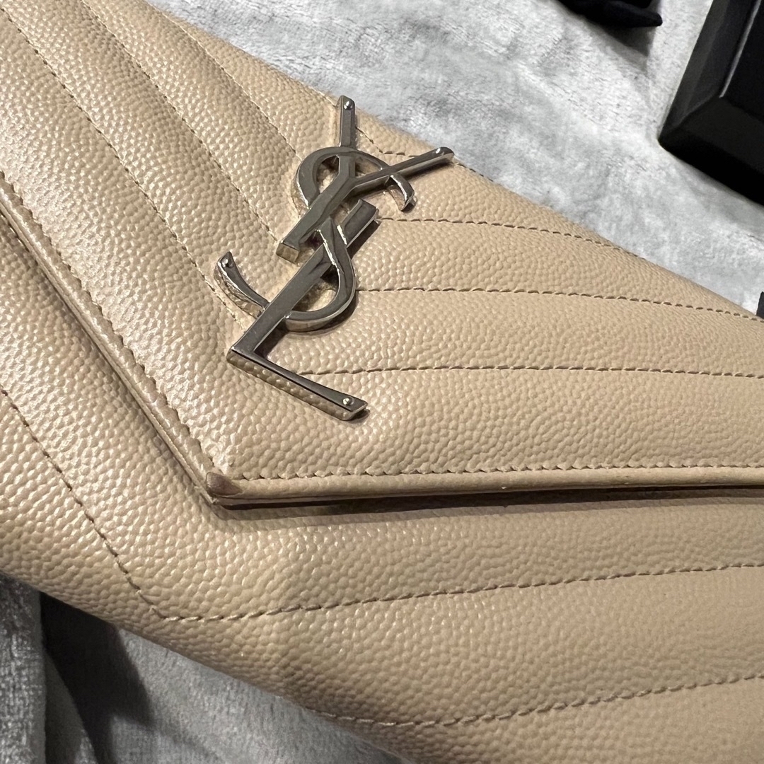 Yves Saint Laurent - YSL長財布 ベージュの通販 by 売り切りSALE