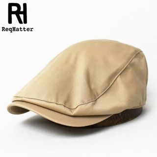 新品 ReqHatter レックハッタ― コットンハンチング ベージュ(ハンチング/ベレー帽)