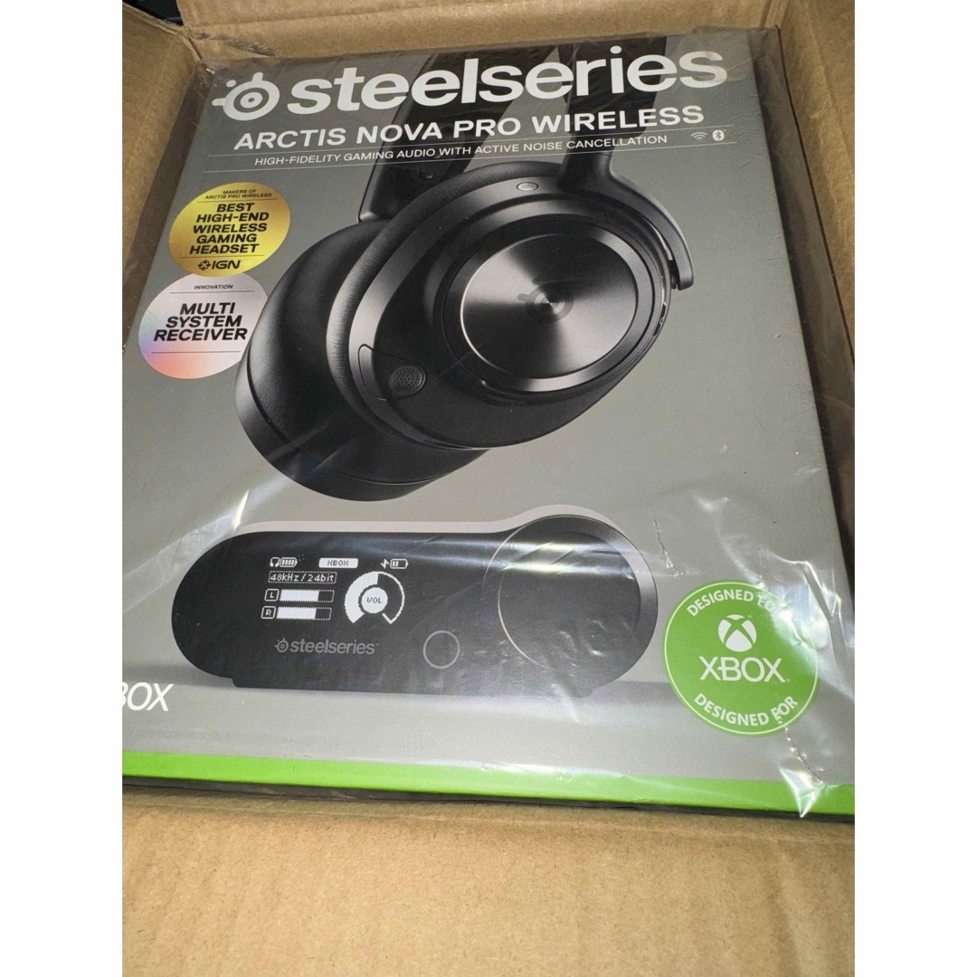 SteelSeries(スティールシリーズ)のSteelSeries Arctis Nova Pro Wireless X スマホ/家電/カメラのPC/タブレット(PC周辺機器)の商品写真