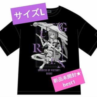 「勝利の女神：NIKKE」紅蓮 Tシャツ ブラック L サイズ(その他)