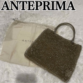 ANTEPRIMA/WIREBAG - ☆アンテプリマ ワイヤーラフィアバッグ ブルー系