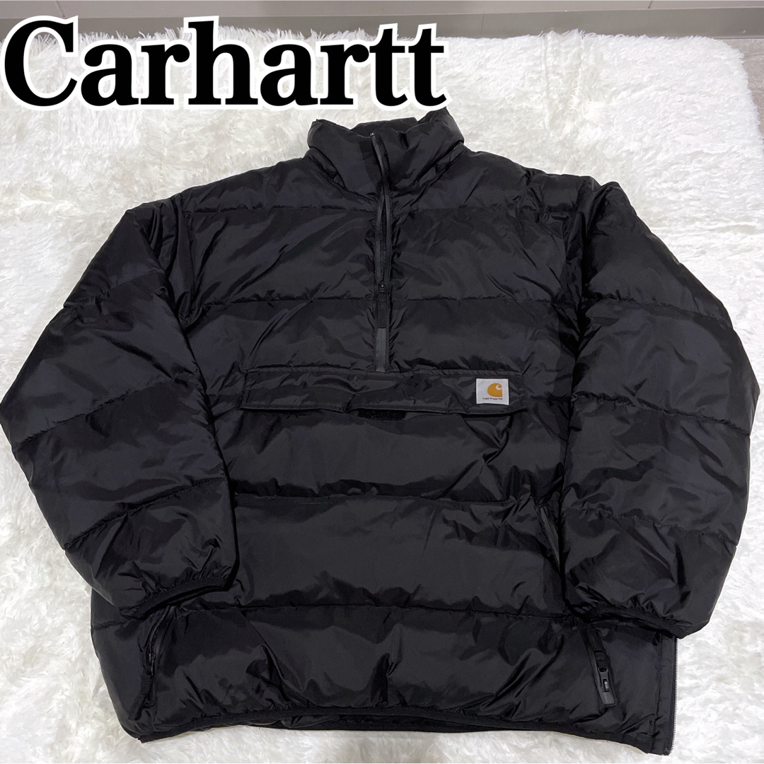 極美品 Carhartt WIP ハーフジップ プルオーバー 中綿ジャケット