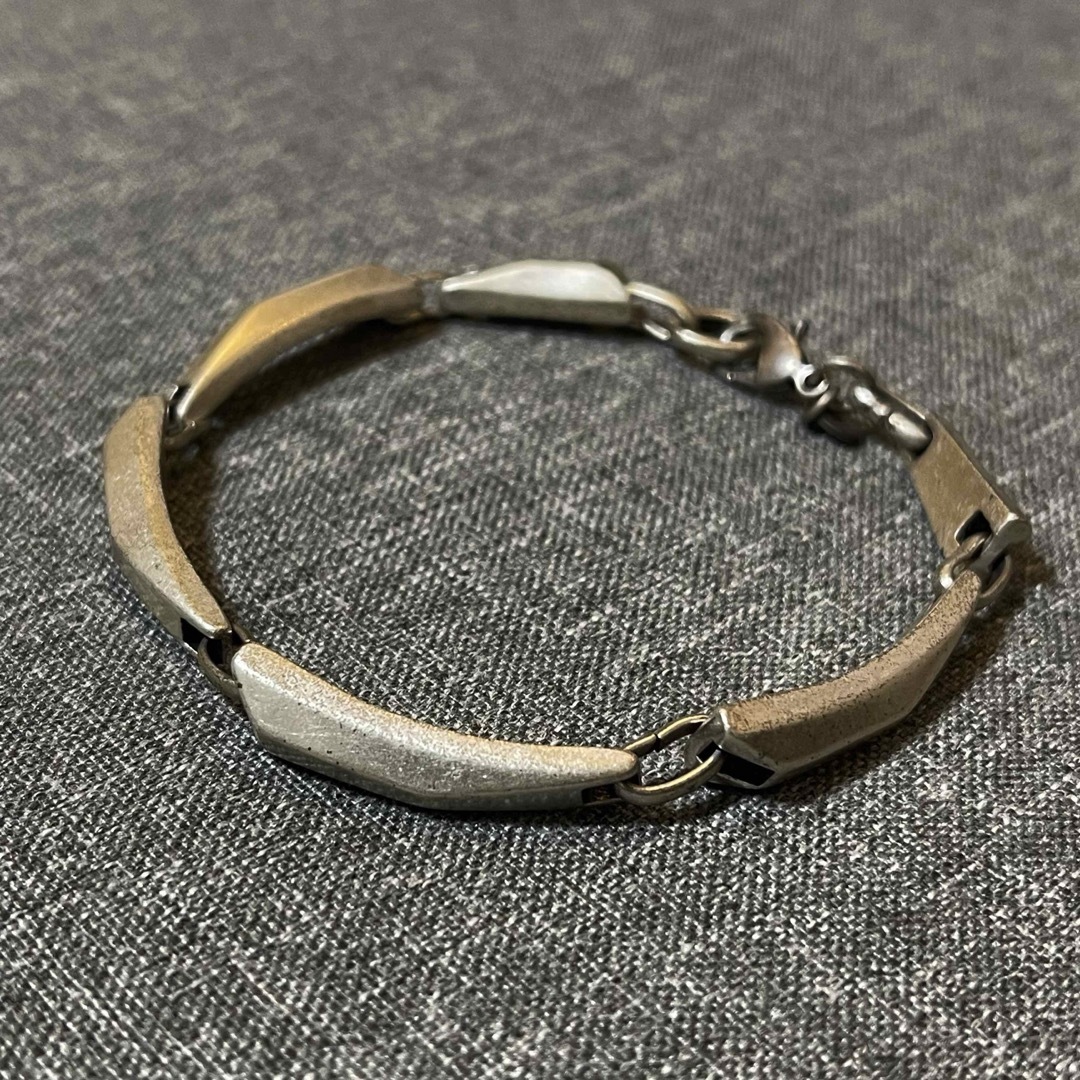 ZARA(ザラ)の【新品未使用】ZARA　チェーンリンクブレスレット　Mサイズ メンズのアクセサリー(ブレスレット)の商品写真