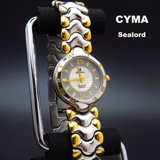 シーマ(CYMA)のCYMA Sealord 腕時計 コンビカラー ラウンドフェイス (腕時計)