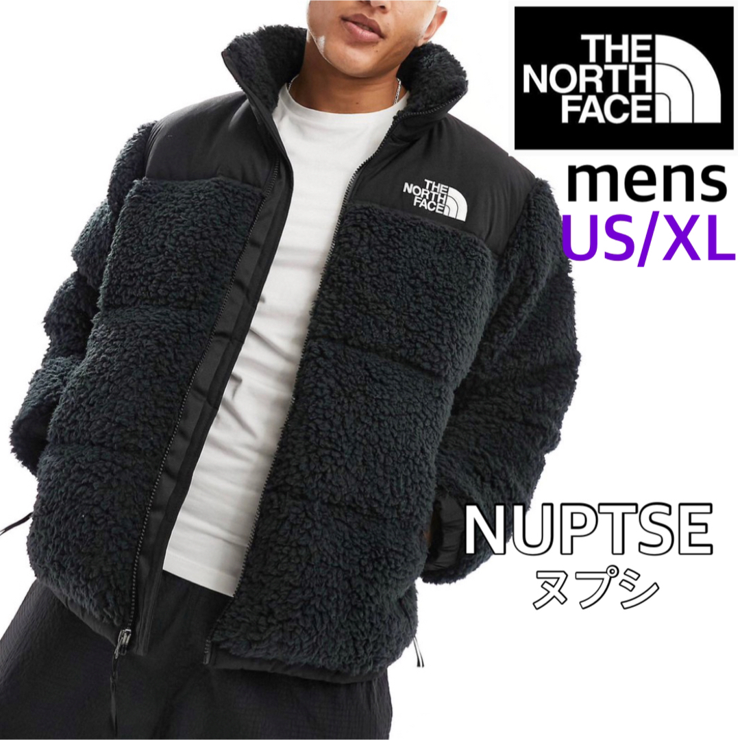 【海外限定】TNF メンズ ヌプシ　ダウンジャケット 　ブラック　XLサイズ | フリマアプリ ラクマ
