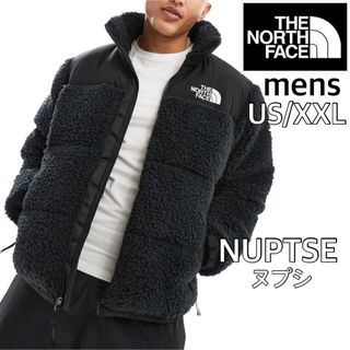 ザノースフェイス(THE NORTH FACE)の【海外限定】TNF メンズ ヌプシ　ダウンジャケット 　ブラック　XXLサイズ(ダウンジャケット)