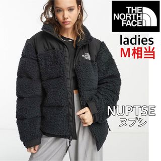 ザノースフェイス(THE NORTH FACE)の【海外限定】TNF ユニセックス　ヌプシ　ダウンジャケット 　ブラック　M相当(ダウンジャケット)