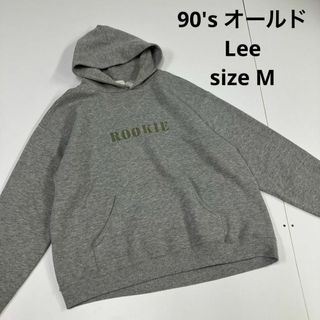 90年代 USA製 Lee リー 無地 フルジップ パーカー フーディー パープル (メンズ M)   O3549