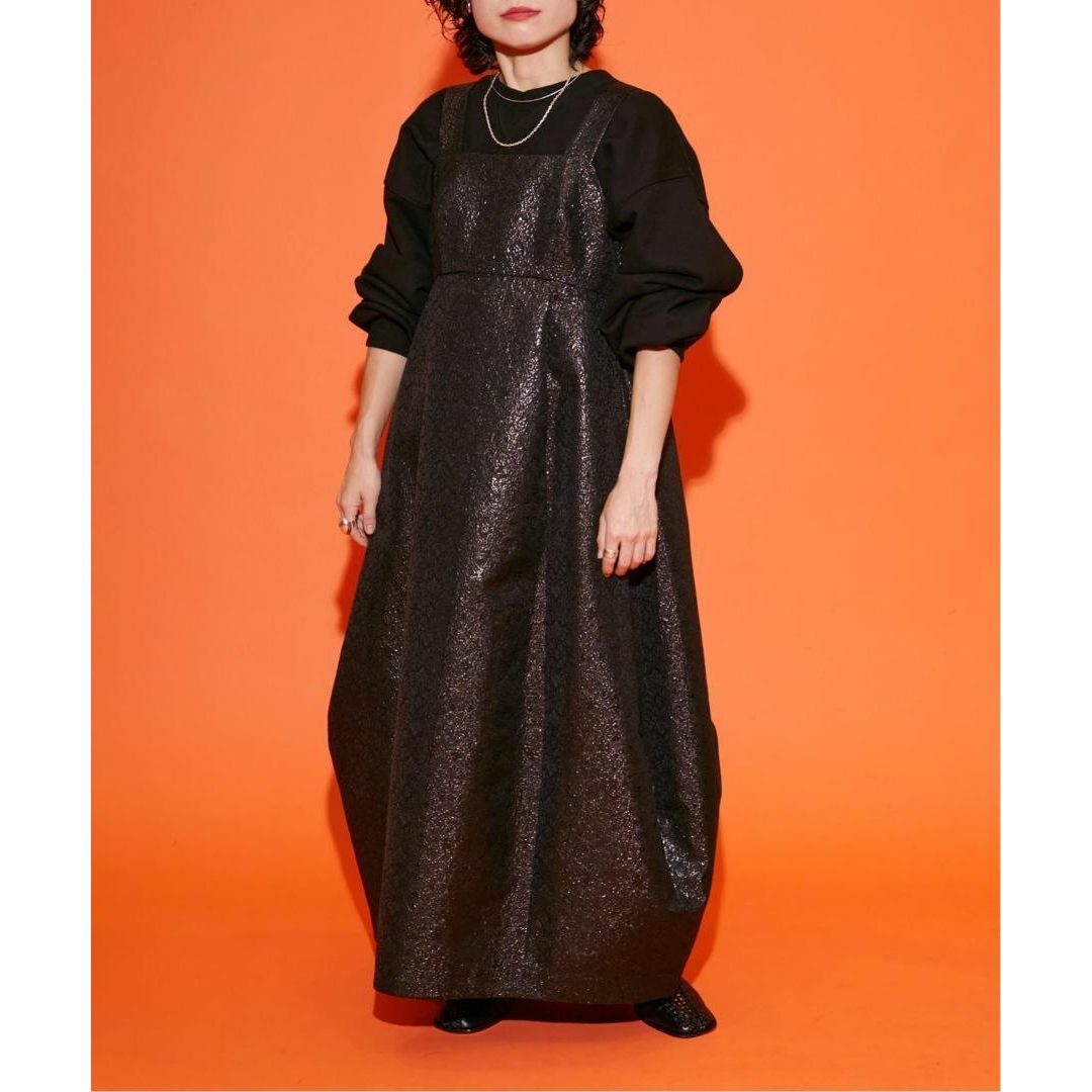 なし光沢感㊳ 新品 完売品 CITYSHOP THE MOOD JQ DRESS ブラック