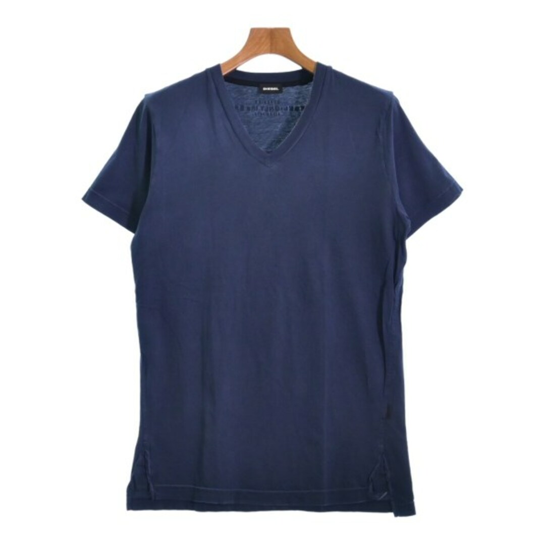 DIESEL(ディーゼル)のDIESEL ディーゼル Tシャツ・カットソー XS 紺 【古着】【中古】 メンズのトップス(Tシャツ/カットソー(半袖/袖なし))の商品写真