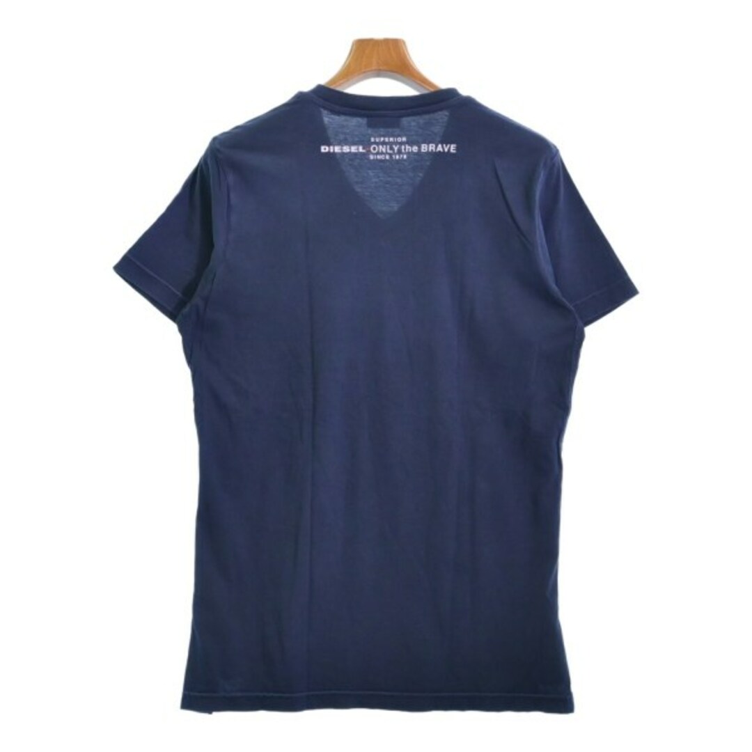 DIESEL(ディーゼル)のDIESEL ディーゼル Tシャツ・カットソー XS 紺 【古着】【中古】 メンズのトップス(Tシャツ/カットソー(半袖/袖なし))の商品写真