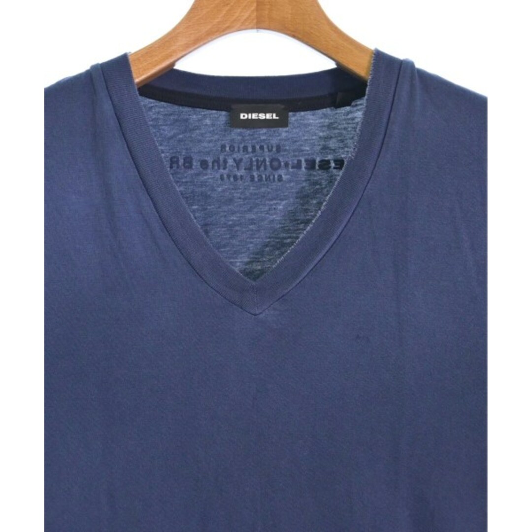 DIESEL(ディーゼル)のDIESEL ディーゼル Tシャツ・カットソー XS 紺 【古着】【中古】 メンズのトップス(Tシャツ/カットソー(半袖/袖なし))の商品写真