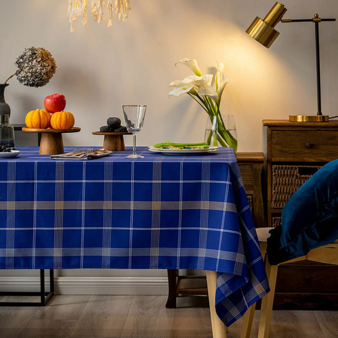 布芸テーブルクロスヨーロッパ式のシンプルな長方形の食卓テーブルクロス 130x1