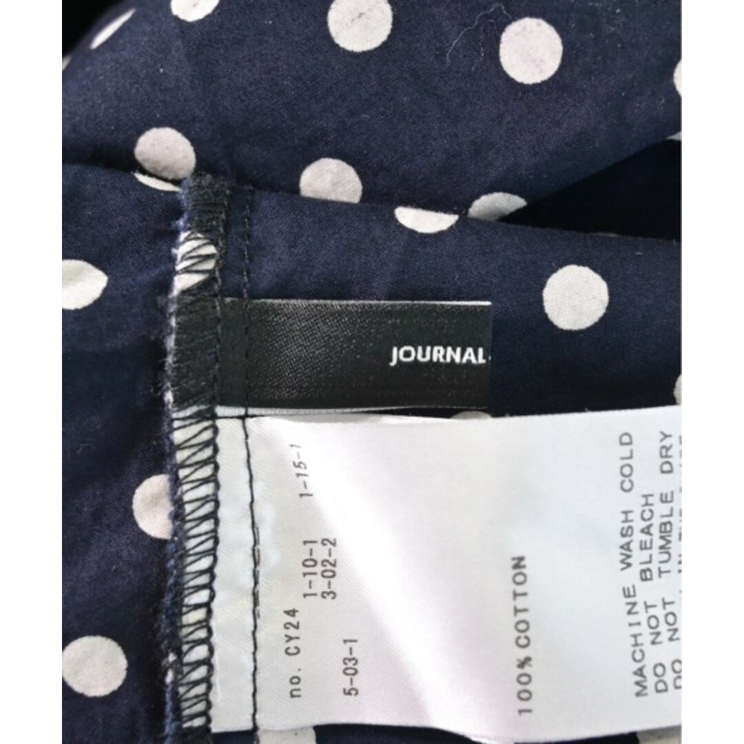 JOURNAL STANDARD ワンピース F 紺xベージュ系(ドット) 【古着】【中古】