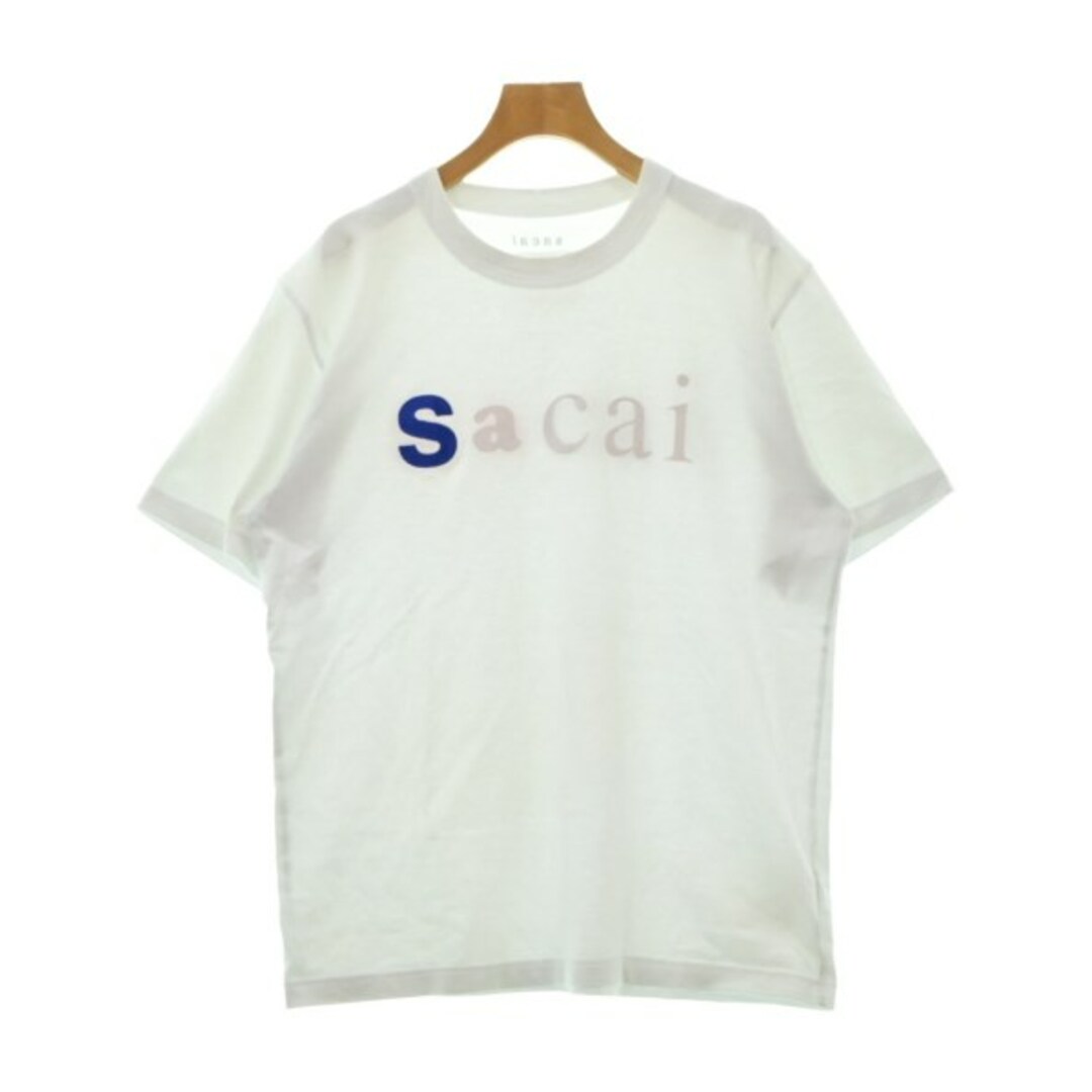 sacai - sacai サカイ Tシャツ・カットソー 3(L位) 白 【古着】【中古