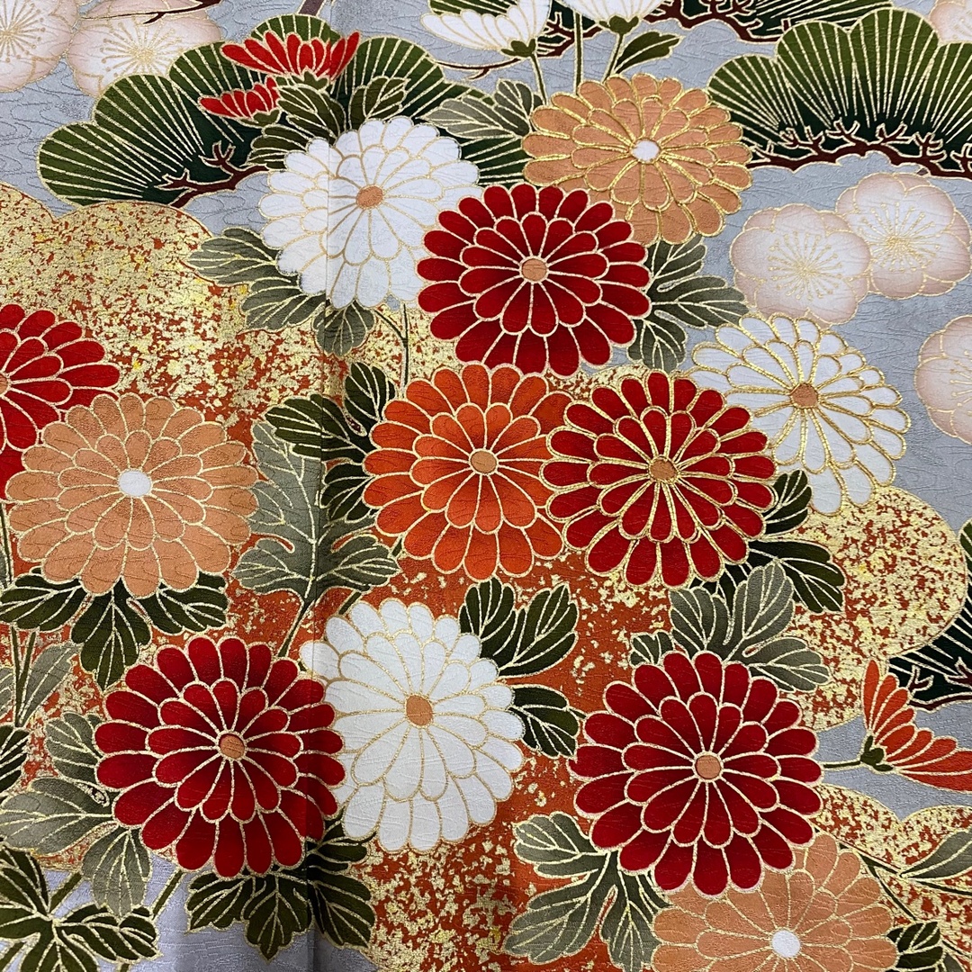 振袖 身丈167.5cm 裄丈67cm 正絹 秀品
