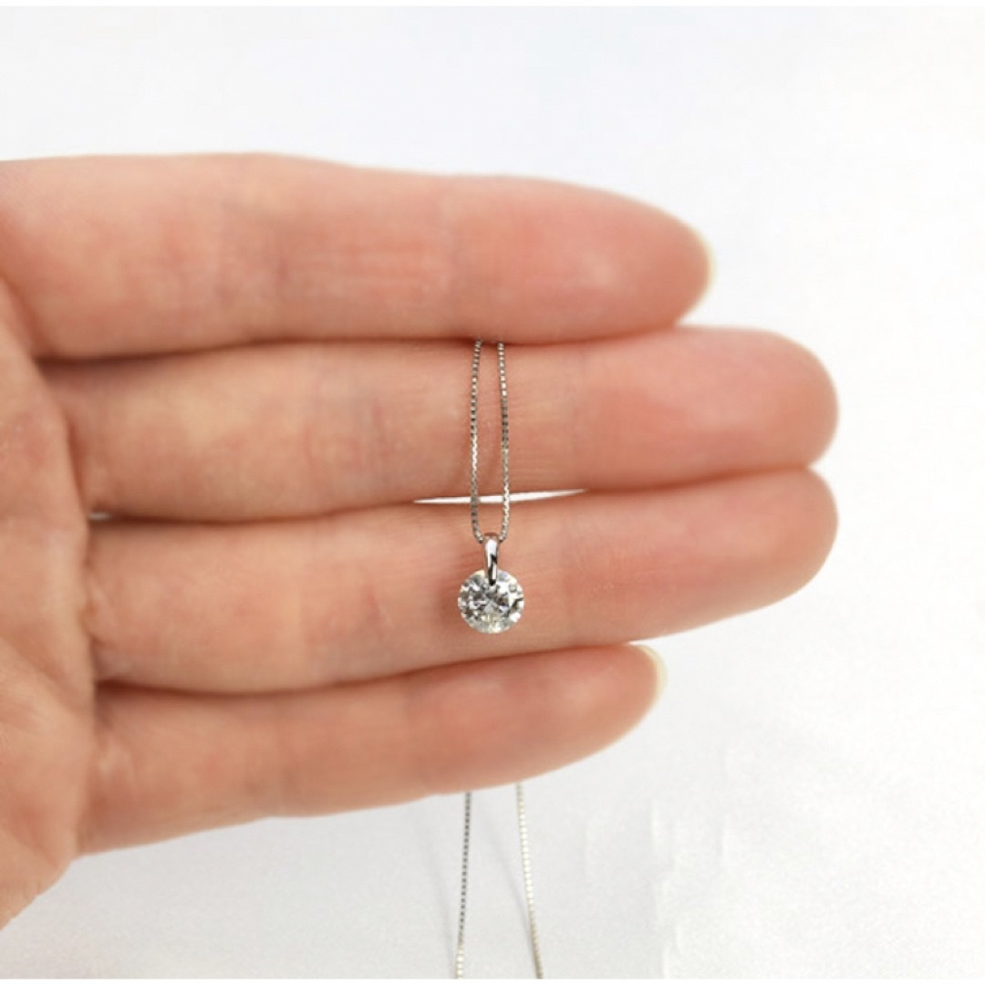 ダイヤモンド　プラチナネックレス　0.6ct