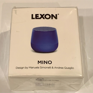 LEXON - 未開封 LEXON MINO X 防水BTスピーカー LA120N9-BKの通販 by