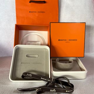 エルメス(Hermes)のHERMESエルメスApple Watchアップルウォッチリボン&空箱(腕時計)