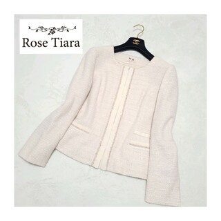 Rose Tiara　ノーカラージャケット　XLサイズ　レディース　未使用品