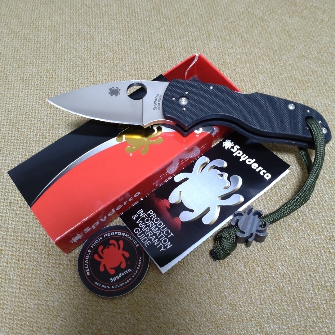 Spyderco Lil' Nativeスパイダルコ リルネイティブ G-10 スポーツ/アウトドアのアウトドア(その他)の商品写真