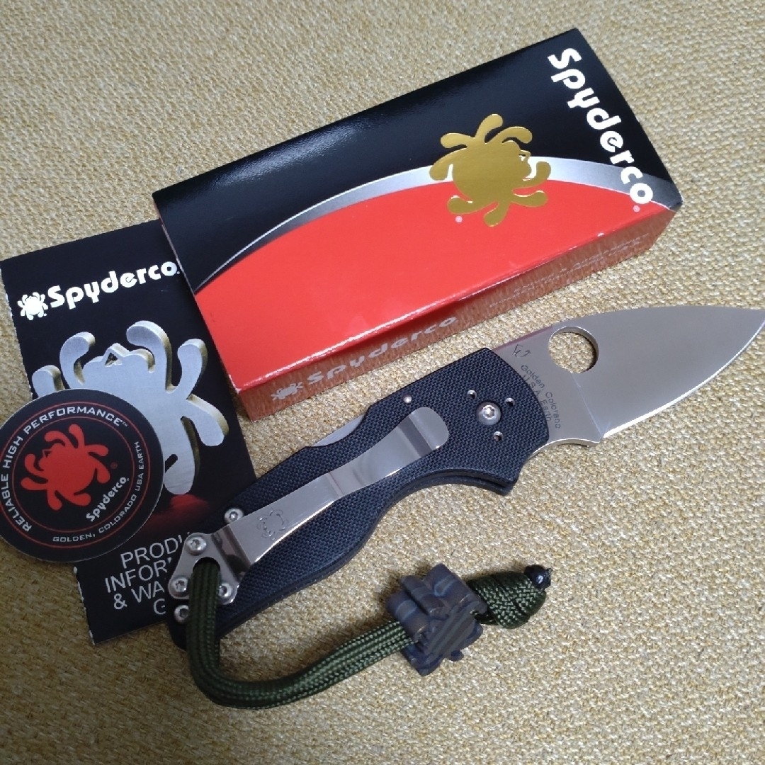 Spyderco Lil' Nativeスパイダルコ リルネイティブ G-10 スポーツ/アウトドアのアウトドア(その他)の商品写真