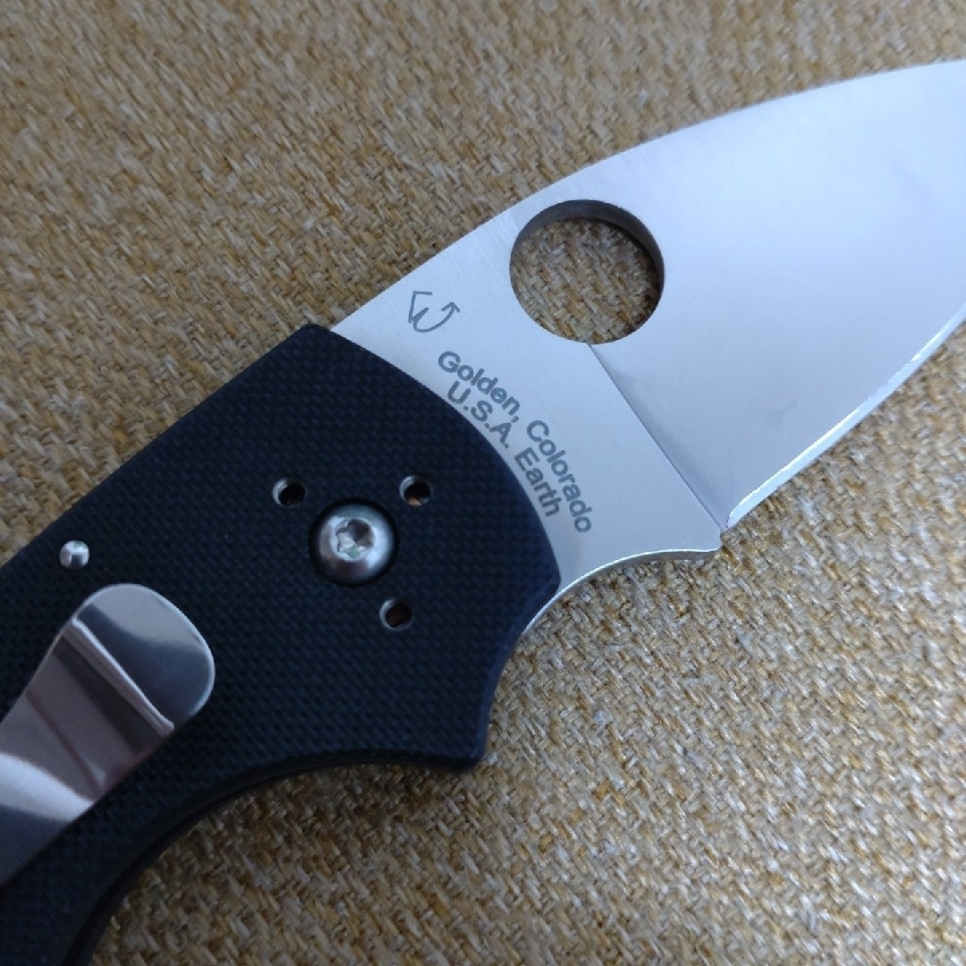 Spyderco Lil' Nativeスパイダルコ リルネイティブ G-10 スポーツ/アウトドアのアウトドア(その他)の商品写真