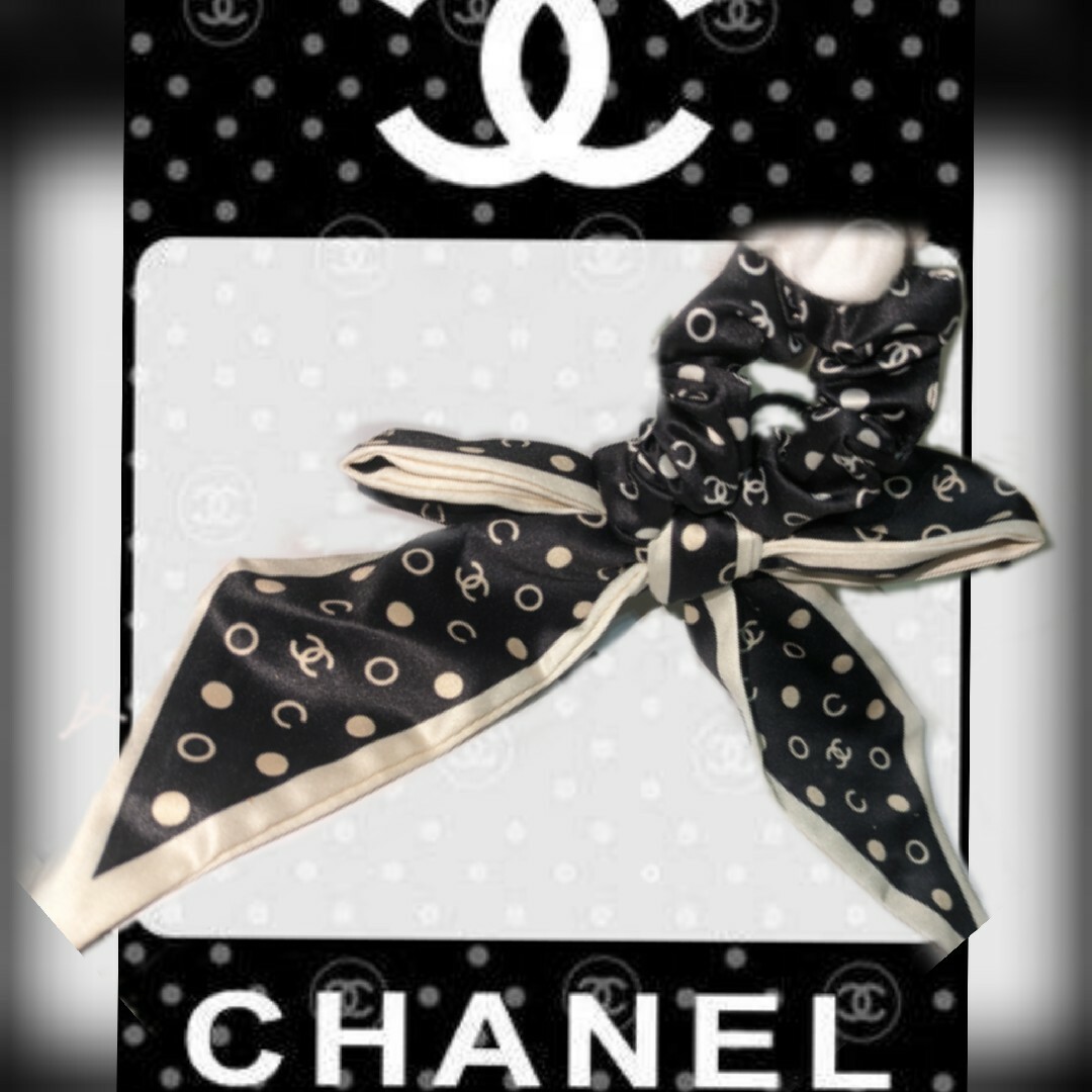 CHANEL ヴィンテージ　シュシュ