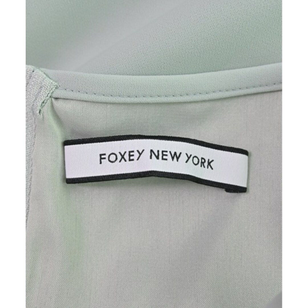 FOXEY NEWYORK ワンピース 38(S位) 緑系 【古着】【】 FOXEY NEWYORK ワンピース 38(S位) 緑系 【古着】【】