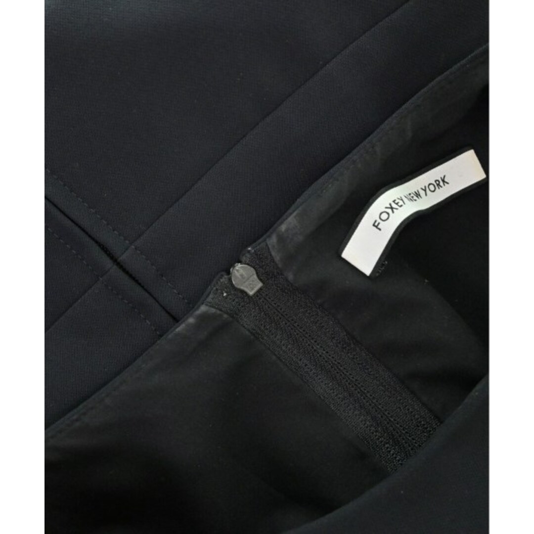 FOXEY NEW YORK - FOXEY NEWYORK ワンピース 40(M位) 濃紺系 【古着