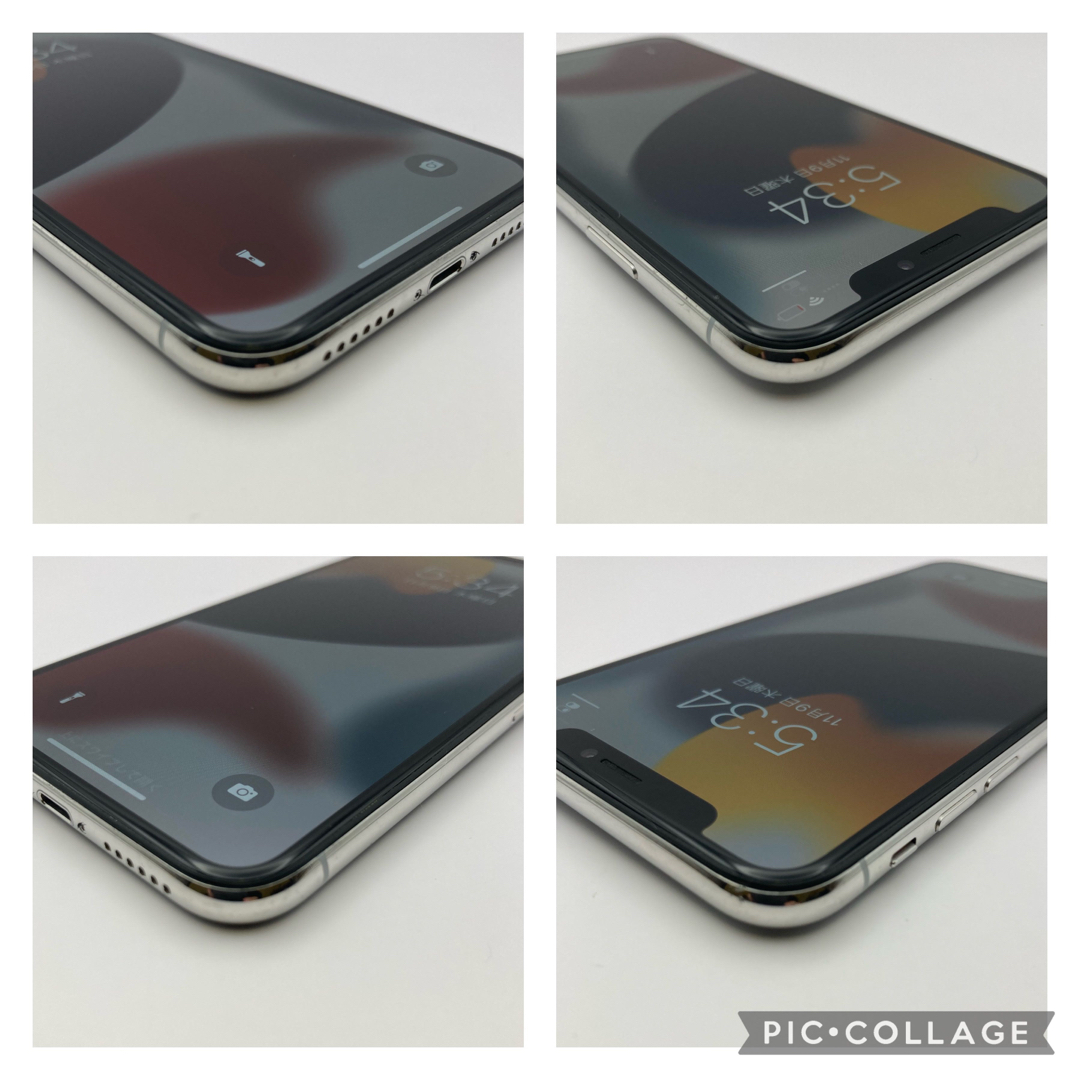 ■美品　SIMフリーiPhoneX  256GB グレー　バッテリー100%■