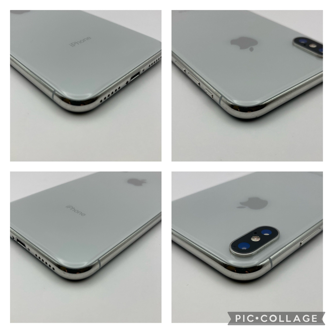 ■美品　SIMフリーiPhoneX  256GB グレー　バッテリー100%■