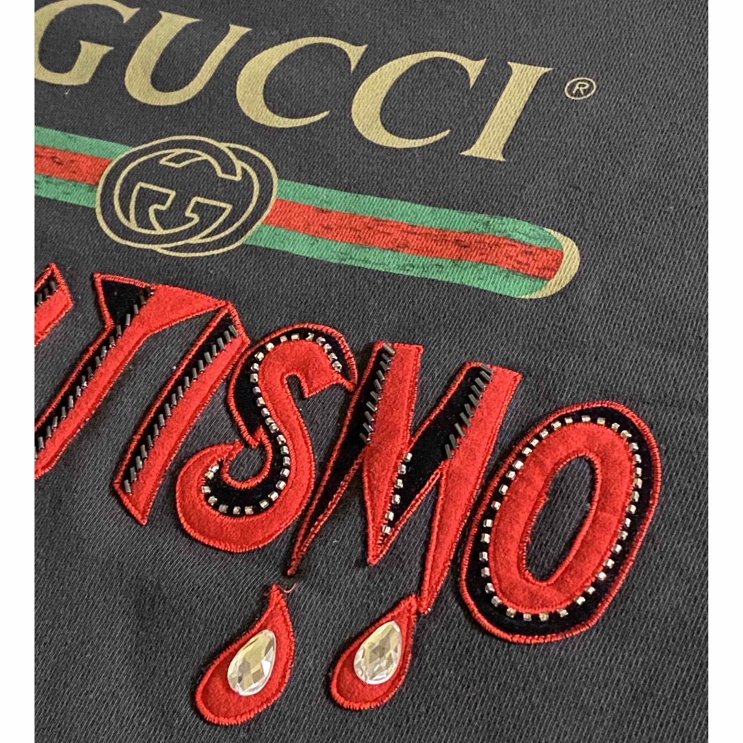 Gucci(グッチ)のGUCCI グッチ トレーナー  ブラック メンズ  Mサイズ 新品未使用 メンズのトップス(スウェット)の商品写真