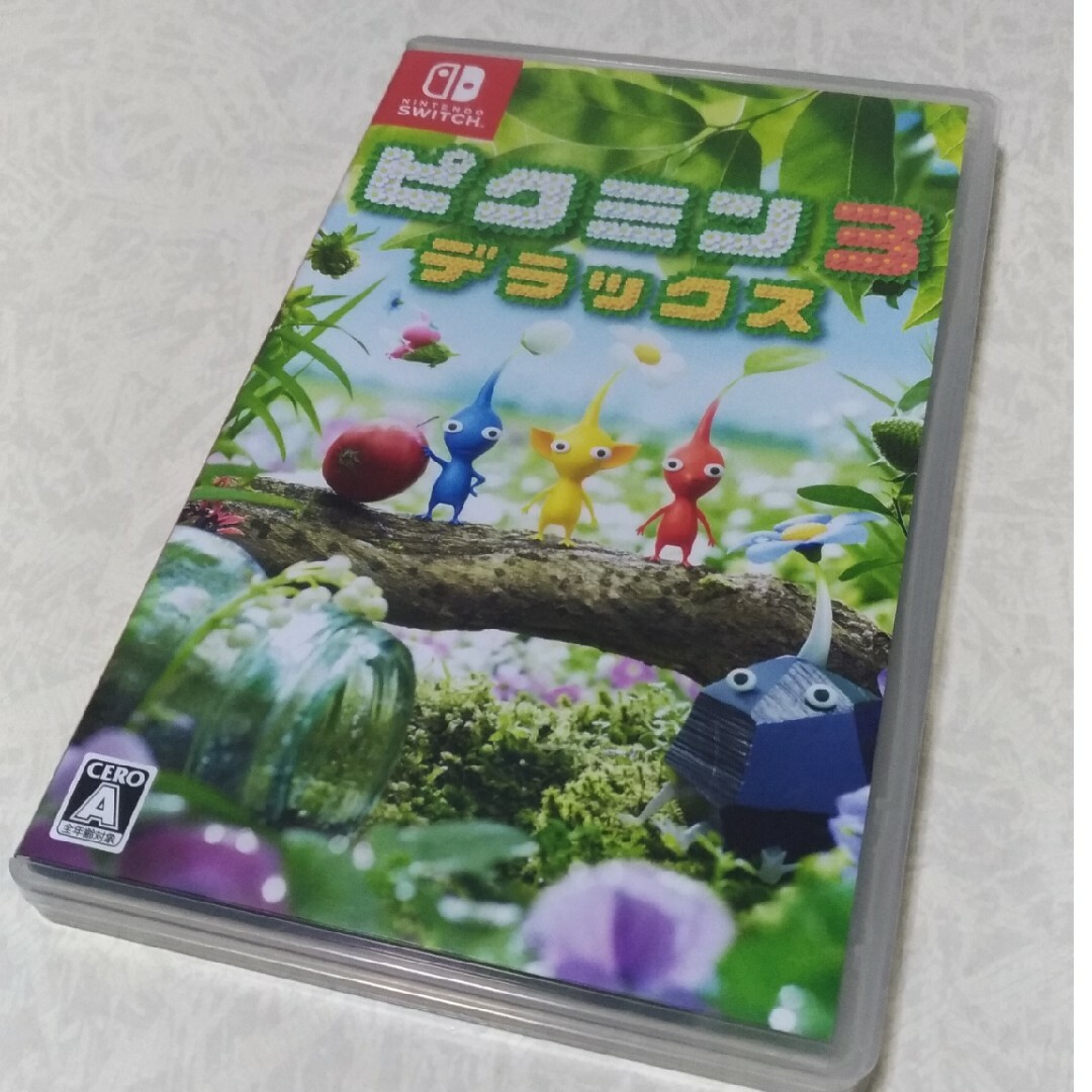 Nintendo Switch(ニンテンドースイッチ)のピクミン3 デラックス 美品 エンタメ/ホビーのゲームソフト/ゲーム機本体(家庭用ゲームソフト)の商品写真