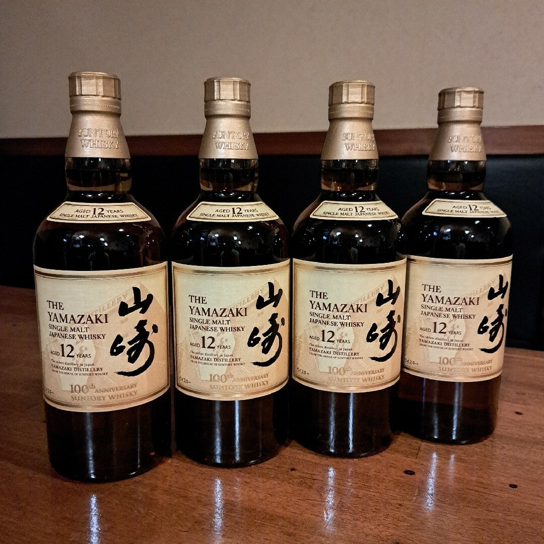 最終値下げ 山崎 サントリー 12年 4本セット 700ml ウイスキー - mieda 最終値下げ 山崎 サントリー 12年 4本セット 700ml ウイスキー - mieda
