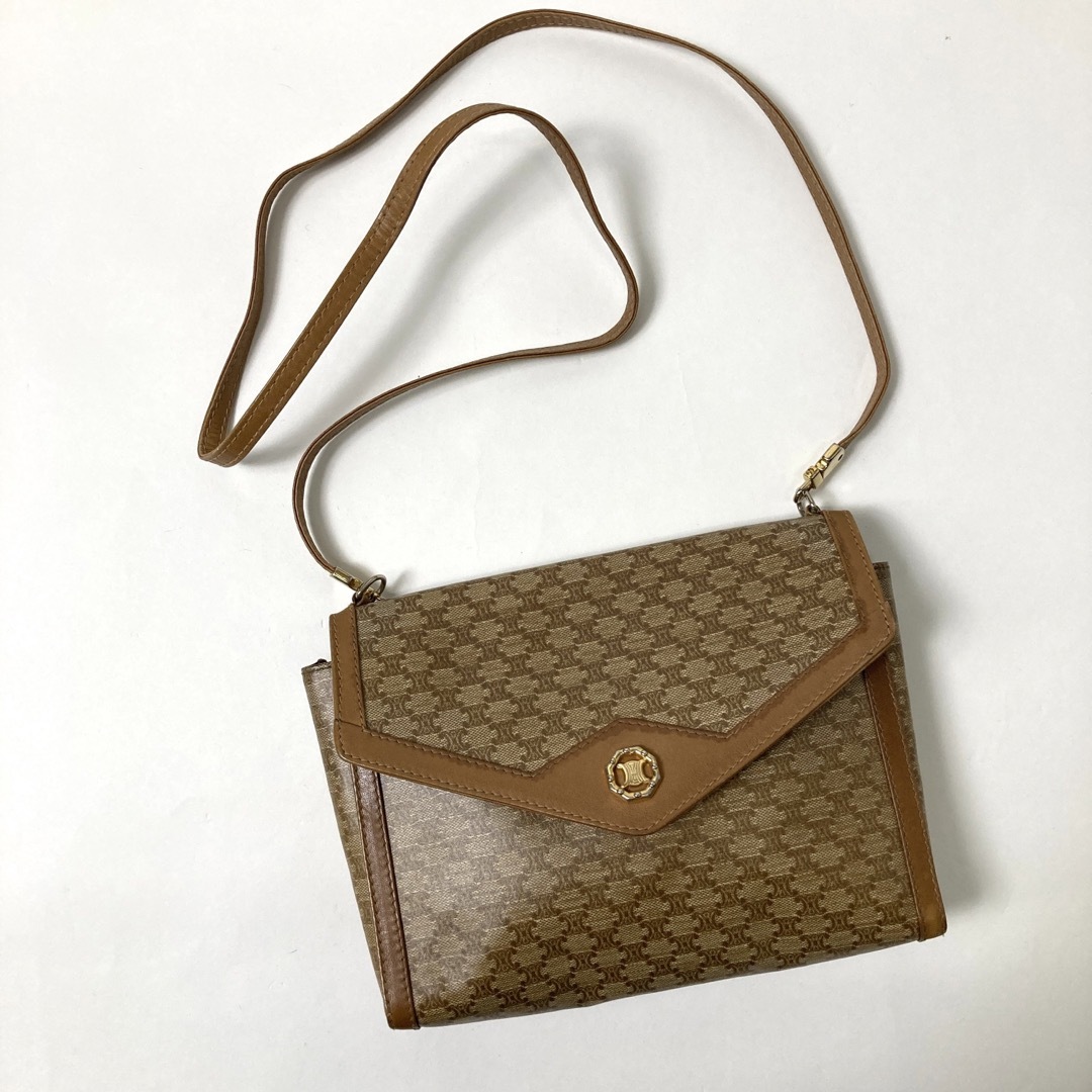 OLD CELINE マカダム トリオンフ ワンショルダー ショルダーバッグバッグ