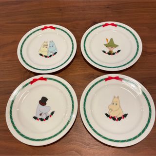 ムーミン(MOOMIN)のムーミン　ネスレ　お皿　4枚セット(食器)