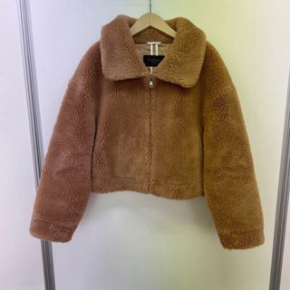 ドゥーズィエムクラス(DEUXIEME CLASSE)のH BRAND ボアショートコート(ブルゾン)